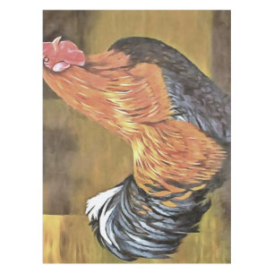 Nappe Garder les poulets de l'agriculture de l'art coq