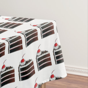 Nappe Gâteau Gâteau Slice Dessert allemand de la Forêt-N
