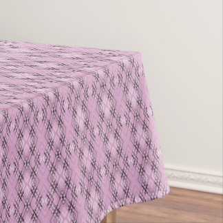 Nappe Geometric pattern retro pink diamonds