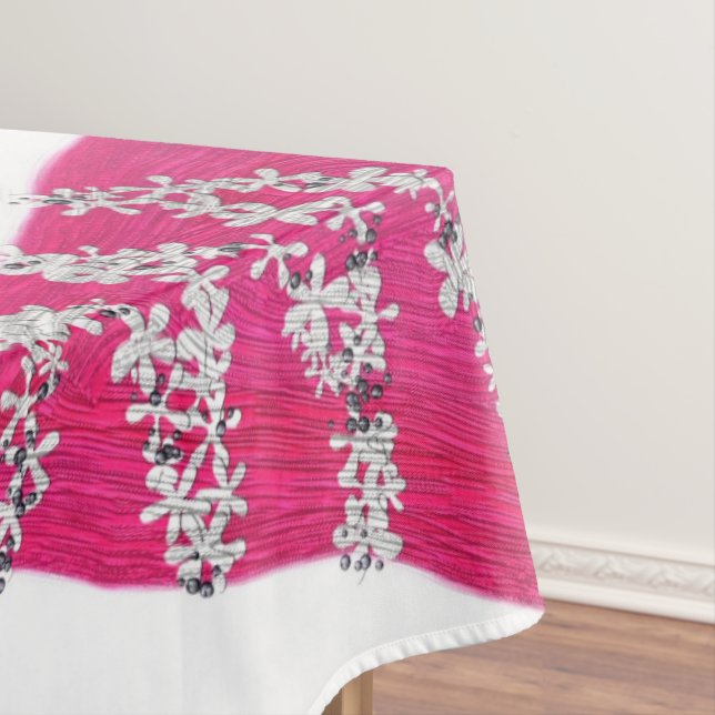 Nappe Glam Pink sapin de Noël (In Situ)