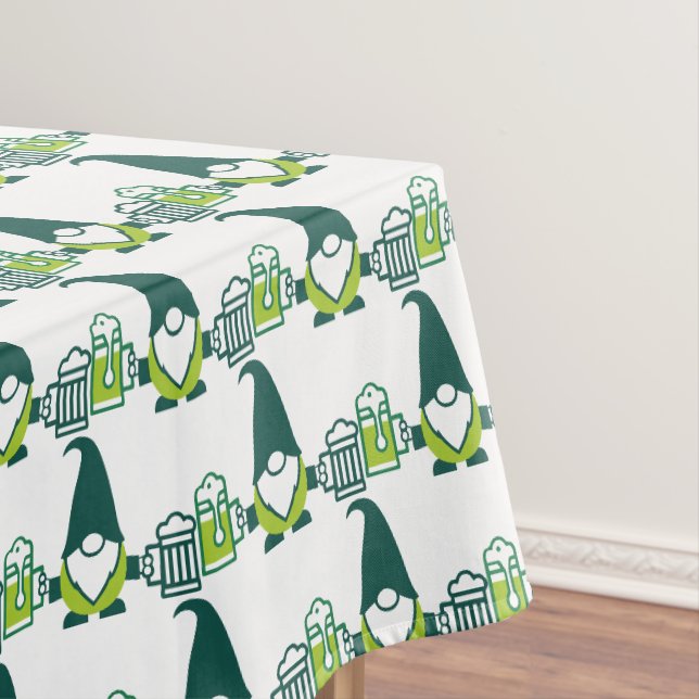 Nappe Gnome de la Saint-Patrick avec chope de bière (In Situ)