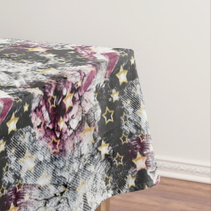 Nappe Gold stars grunge abstrait design urbain moderne