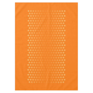Nappe gradients pois orange + vos idées