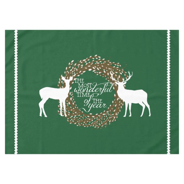 Nappe Green Deer Plus Merveilleux Temps Pnappe De Serre (Devant (Horizontal))