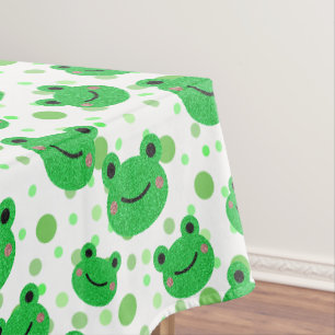 Nappe Grenouille 1er anniversaire p`Party Froggy Green D