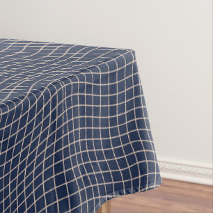 Nappe Grille déformée moderne Géométrique fluide minim