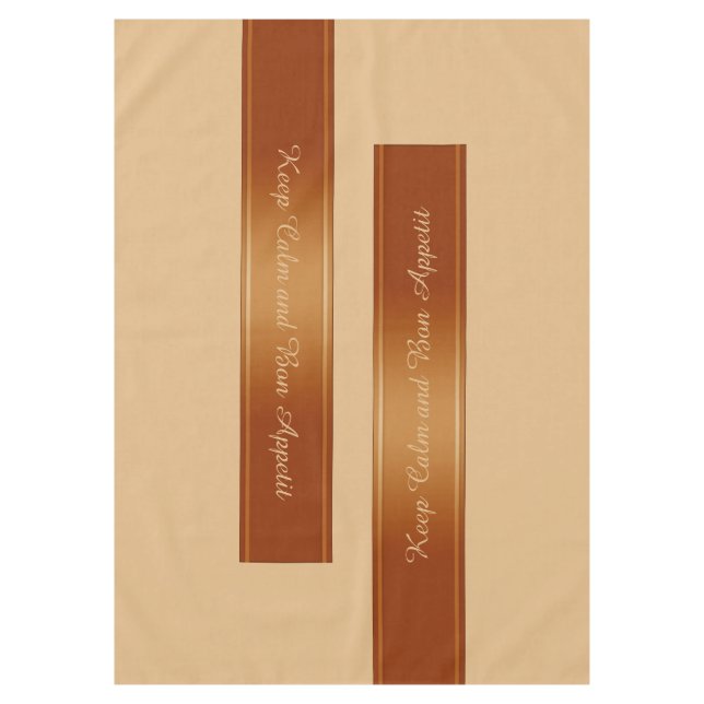 Nappe Grilles Bordure Décor rouge + votre texte (Devant)