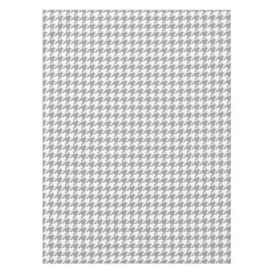 Nappe Gris cendré blanc carreaux pied de poule