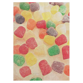 Nappe Gumdrops Dans Le Toit De Table De Neige