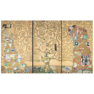 Nappe Gustav Klimt - Stoclet Frieze Arbre de vie