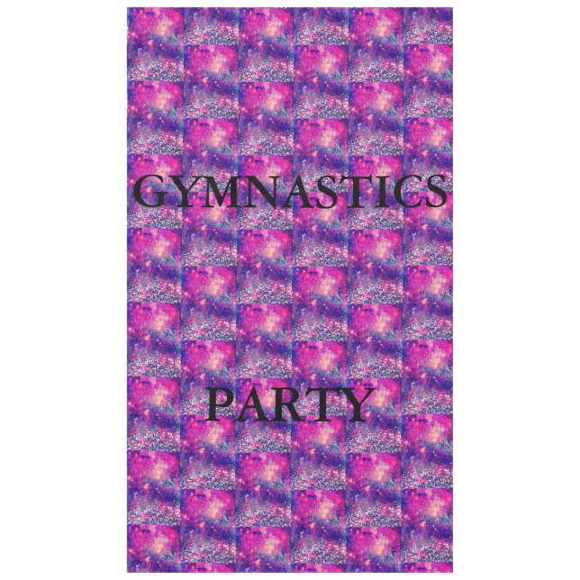 NAPPE GYMNASTICS PARTY TABLECLOTH (Devant)