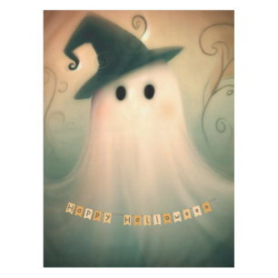 Nappe Halloween/Fantôme/Automne/Ornement capricieux