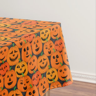 Nappe Halloween Jack-o'lanterne Citrouilles