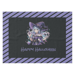 Nappe Halloween/Sorcière/violet