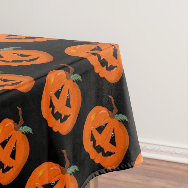 Nappe Happy Halloween Jack-o'-lantern Illustration Art (In Situ)