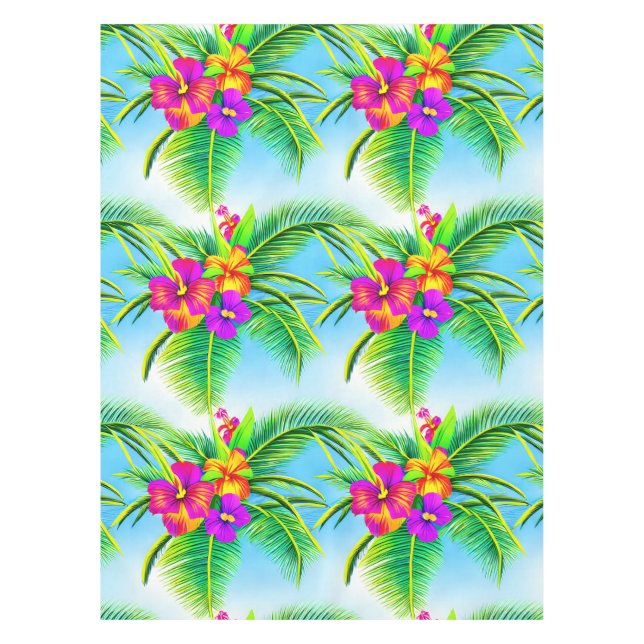 Nappe Hawaï Tropical Motif sans couture (Devant)
