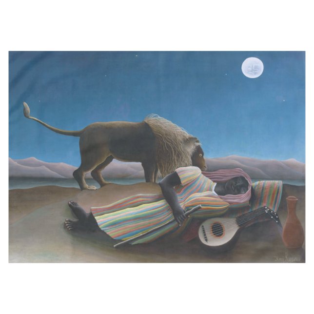 Nappe Henri Rousseau - Les Tziganes qui dorment (Devant (Horizontal))
