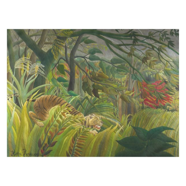 Nappe Henri Rousseau - Surpris ! (Devant (Horizontal))