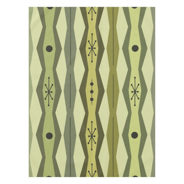 Nappe Histoire atomique Colonnes Abstraites Chartreuse v (Devant)