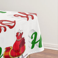 Ho Ho Ho Père Noël Sleigh Noël rouge vert