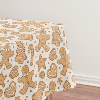 Nappe Homme en pain d'épices Cookies Noël Neutre Beige