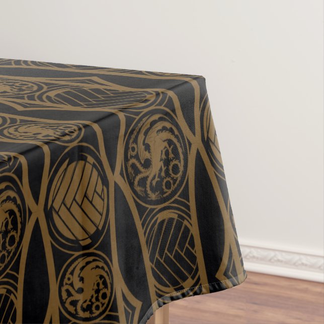 Nappe HOUSE of the Dragon | Targaryen Stripe Pattern (In Situ)