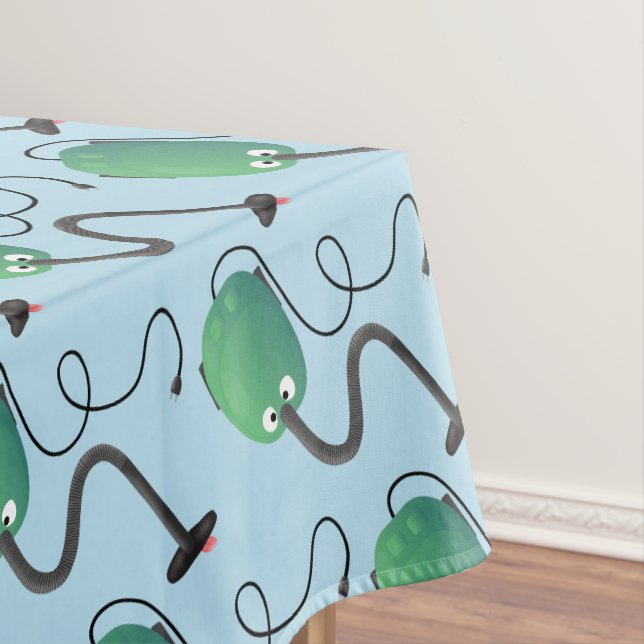 Nappe Humour de dessin animé de l'aspirateur mignon (In Situ)