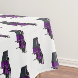 Nappe Illustration de camion semi-remorque
