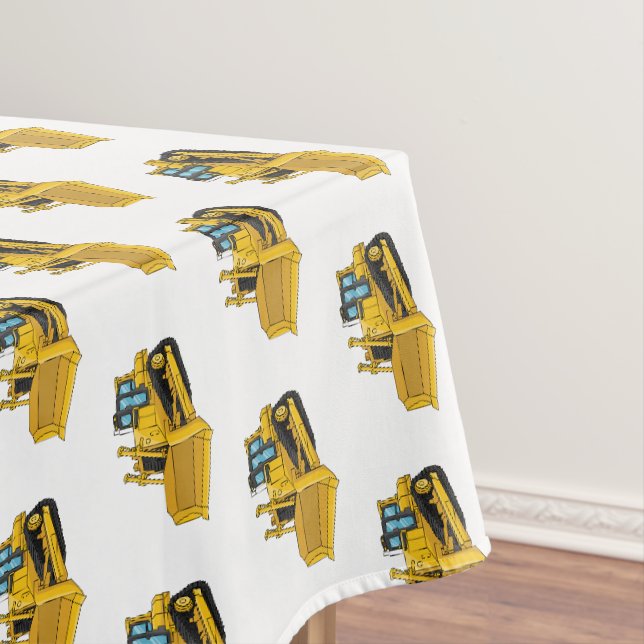 Nappe Illustration de dessin animé Bulldozer (In Situ)