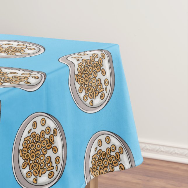 Nappe Illustration de dessin sur les céréales (In Situ)