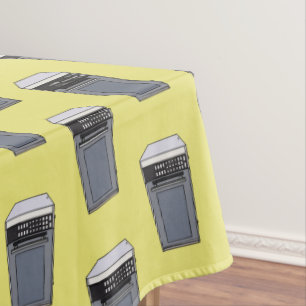 Nappe Illustration de dessin sur micro-ondes