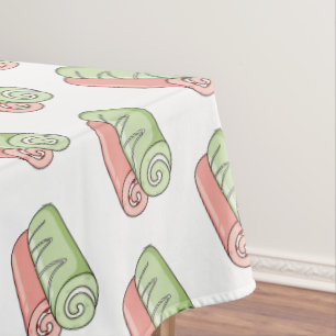 Nappe Illustration de gâteau suisse roll / roll