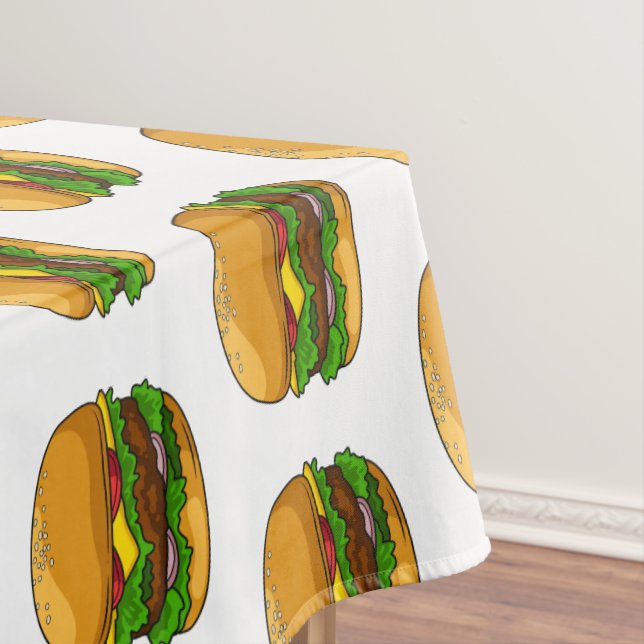 Nappe Illustration de Hamburger (In Situ)