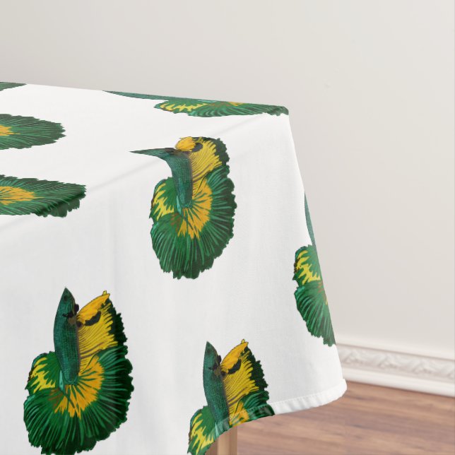 Nappe Illustration de la caricature de poisson de combat (In Situ)