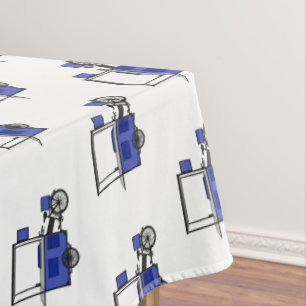 Nappe Illustration de la charrette alimentaire