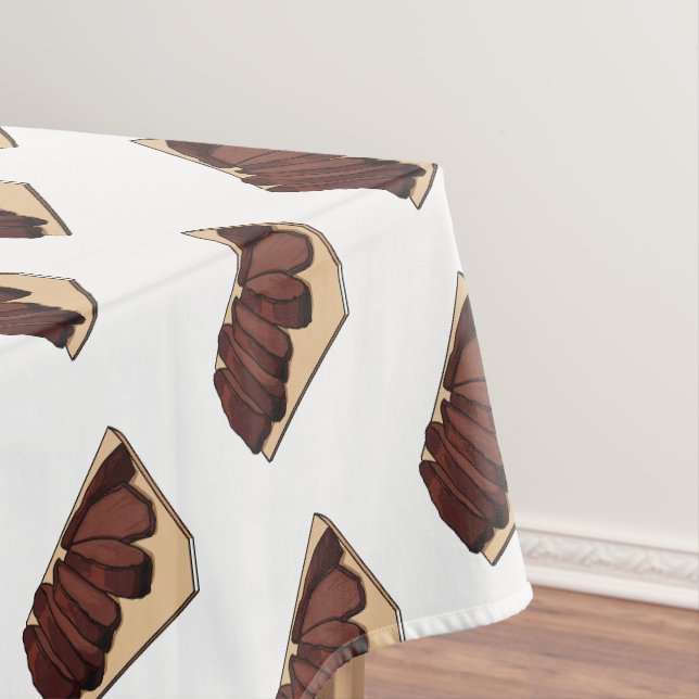 Nappe Illustration de la poitrine de boeuf (In Situ)