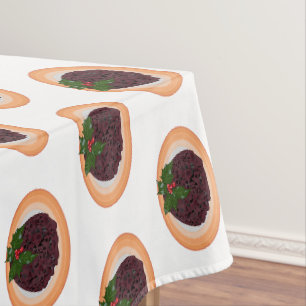 Nappe Illustration du pudding de Noël