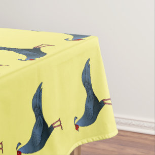 Nappe Illustration d'un oiseau siamois victime d'un tir
