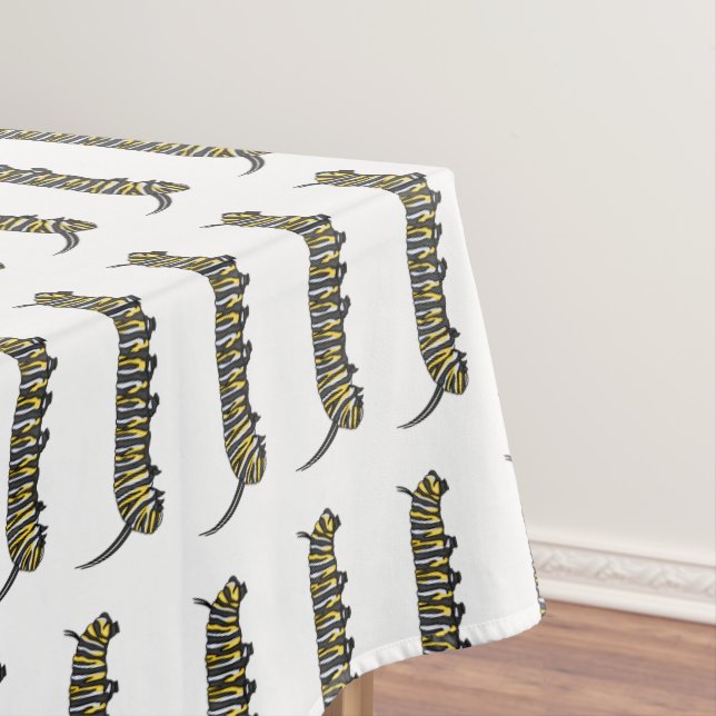 Nappe Illustration Monarch caterpillar (In Situ)