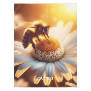 Nappe Imaginaire Abeille Mignonne Boire Nectar