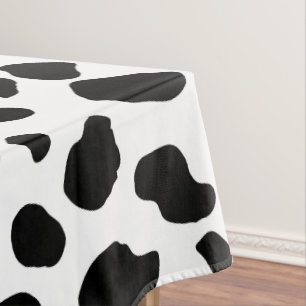Nappe Impression De Vache, Motif De Vache, Spots De Vach