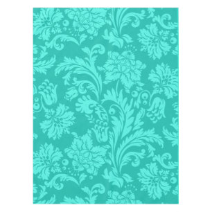 Nappe Impression turquoise humide