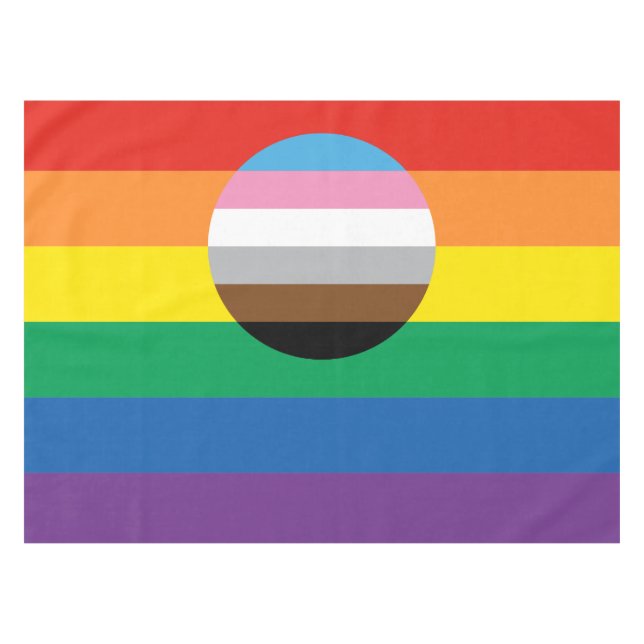Nappe Indicateur d'inclusion gay pride (Devant (Horizontal))