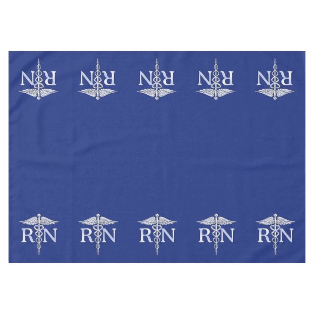 Nappe Infirmière inscrite RN Caduceus Design (Devant (Horizontal))