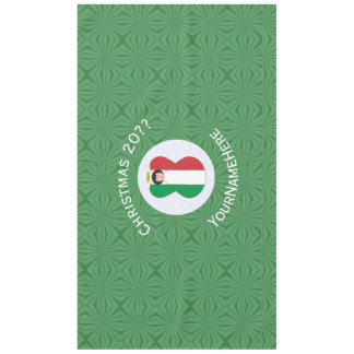 Nappe Italie Ange Noël Drapeau Personnaliser Horizontal