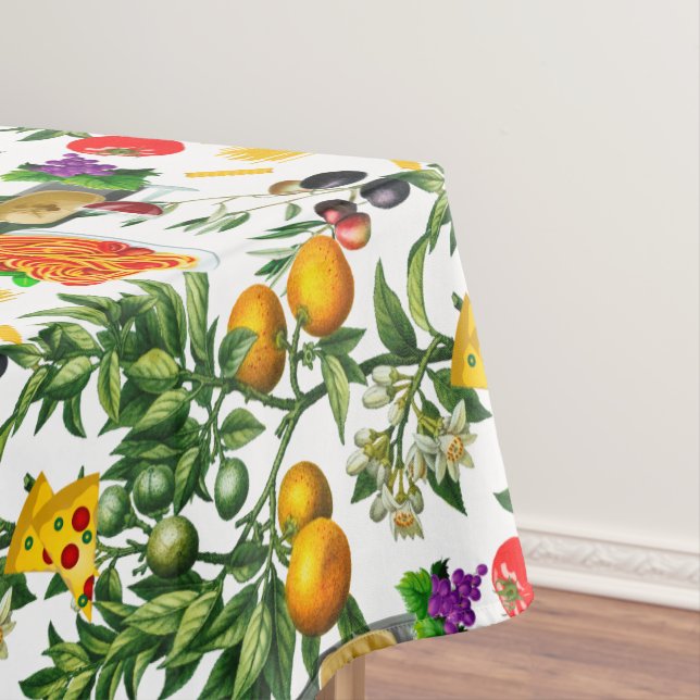 Nappe Italie, Italien, nourriture, pâtes, pizza, décorat (In Situ)