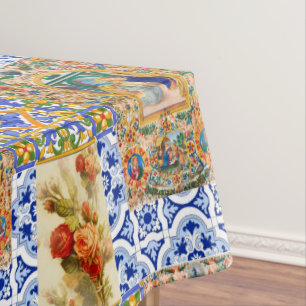 Nappe Italien, Sicilien, Sainte Marie, Vierge Marie, mai