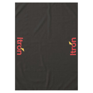 Nappe Itron black tablecloth 152 x 213 cm