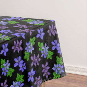 Nappe Jamaïque Lignum Vitae Fleurs Caraïbes Cuisine