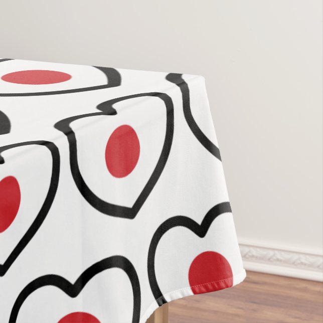 Nappe Japon | Coeur du drapeau japonais (In Situ)